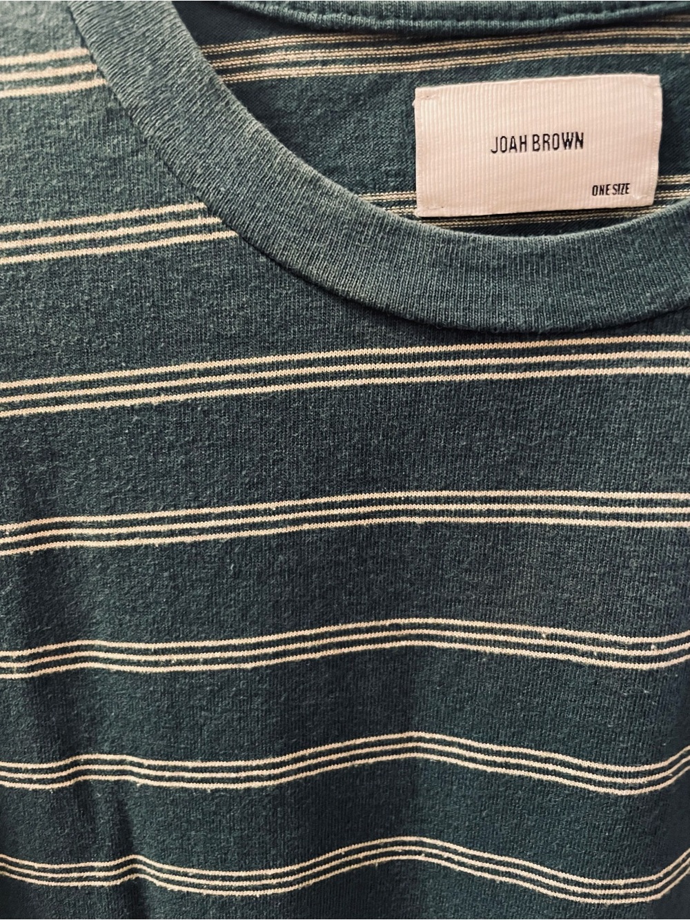 Joah Brown Striped TShirts